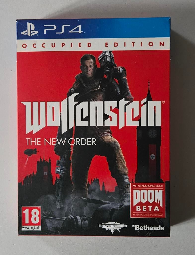Wolfenstein The New Order Occupied Edition, Games en Spelcomputers, Ophalen of Verzenden, Zo goed als nieuw