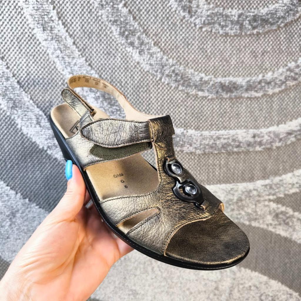 Theresia M. sandalen eur 39 Bronskleurig, Ophalen of Verzenden