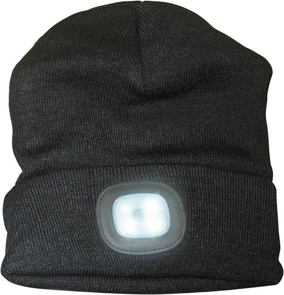 Chapeau noir avec lumière LED Nouveau, Collections, Envoi, Armée de terre, Casque ou Béret