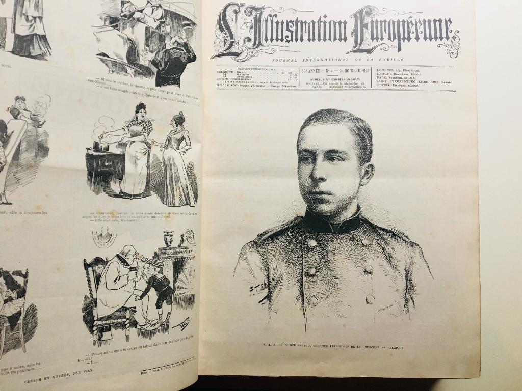 Illustrtion europeen 1892, Enlèvement ou Envoi