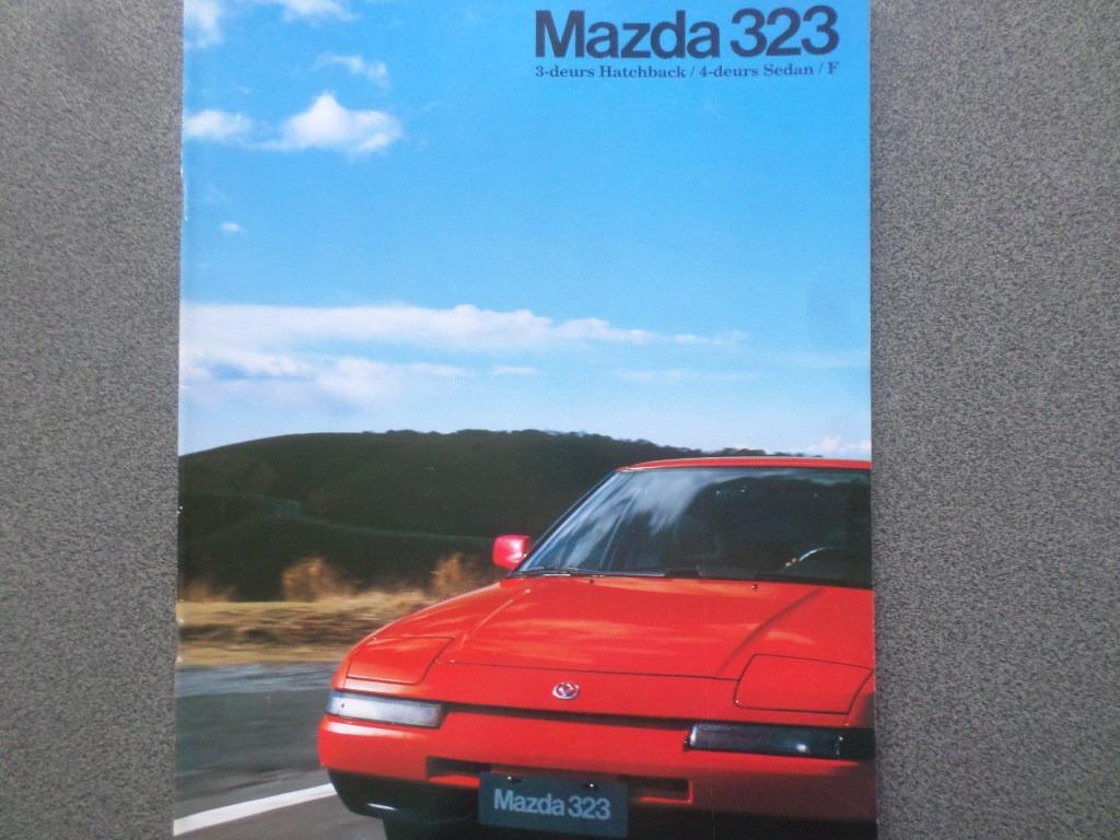 Brochure Mazda 323 1991-1992, Livres, Autos | Brochures & Magazines, Enlèvement, Mazda