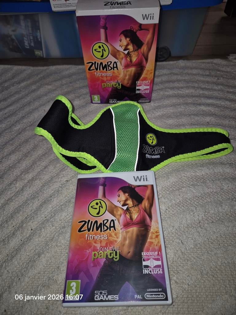 Coffret zumba wii + ceinture, Consoles de jeu & Jeux vidéo, Jeux | Nintendo Wii