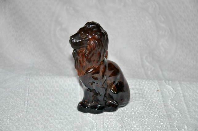 bouteille de parfum vide avon forme  lion, Ophalen of Verzenden, Gebruikt, Parfumfles