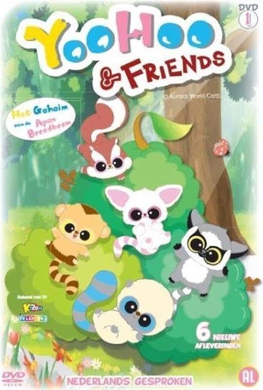 Dvd Yoohoo en friends, Ophalen of Verzenden, Zo goed als nieuw