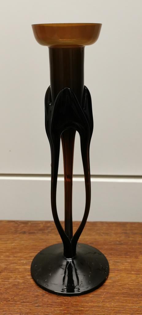 Art deco vaasje  verfijnd glas, Antiek en Kunst, Ophalen of Verzenden