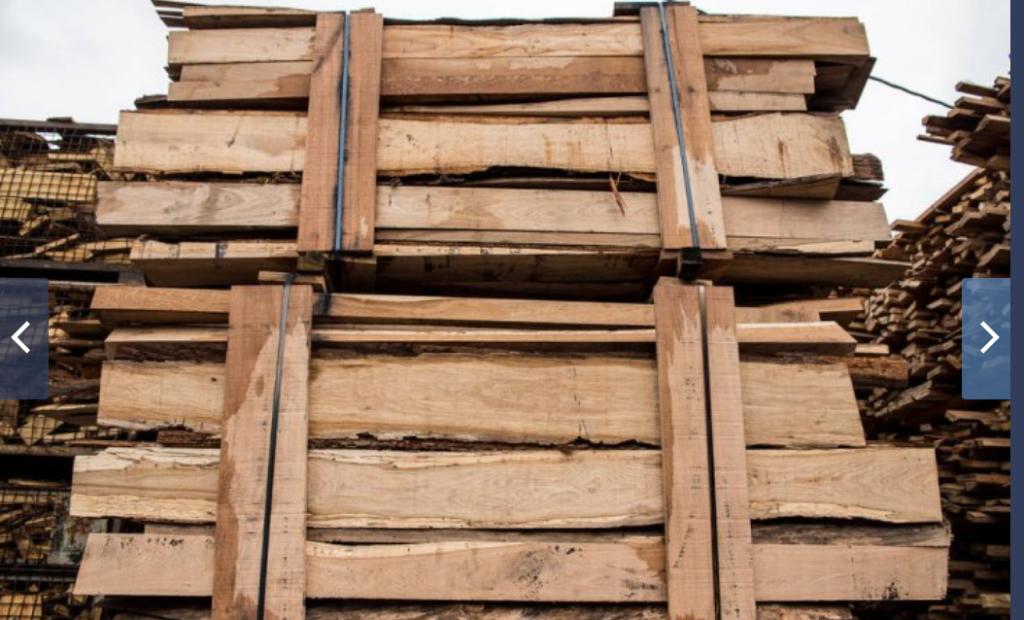 Brandhout: Dossen eik halfdroog per pak of per ton. Goedkoop, 6 m³ ou plus, Envoi, Chêne, Troncs d'arbres