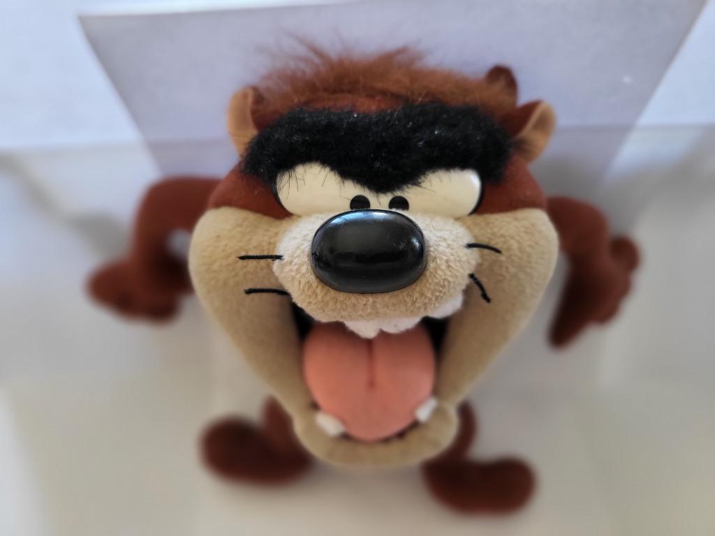 Peluche Looney Tunes TAZ, Collections, Enlèvement ou Envoi, Looney Tunes, Utilisé, Statue ou Figurine