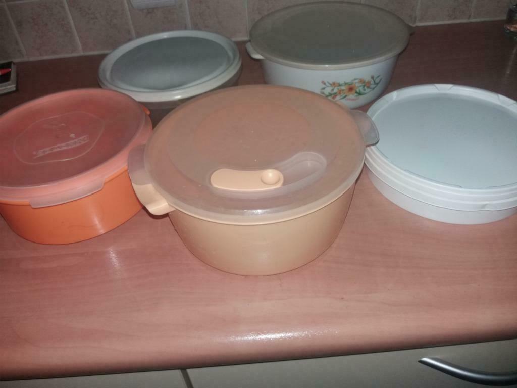 BEWAARDOZEN (5 stuks), Maison & Meubles, Cuisine| Tupperware, Comme neuf, Enlèvement ou Envoi