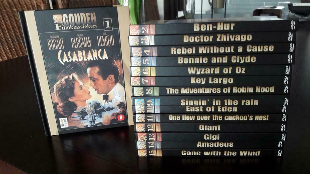 Dvd 's 15-delig, Ophalen