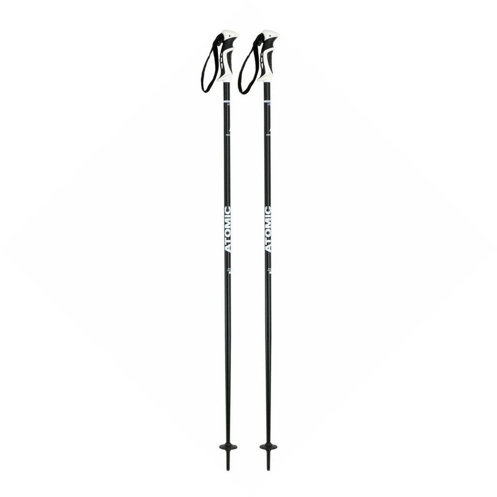 120 125 cm skistokken ATOMIC black/white, Sport en Fitness, Gebruikt, Stokken, Ophalen of Verzenden, Carve