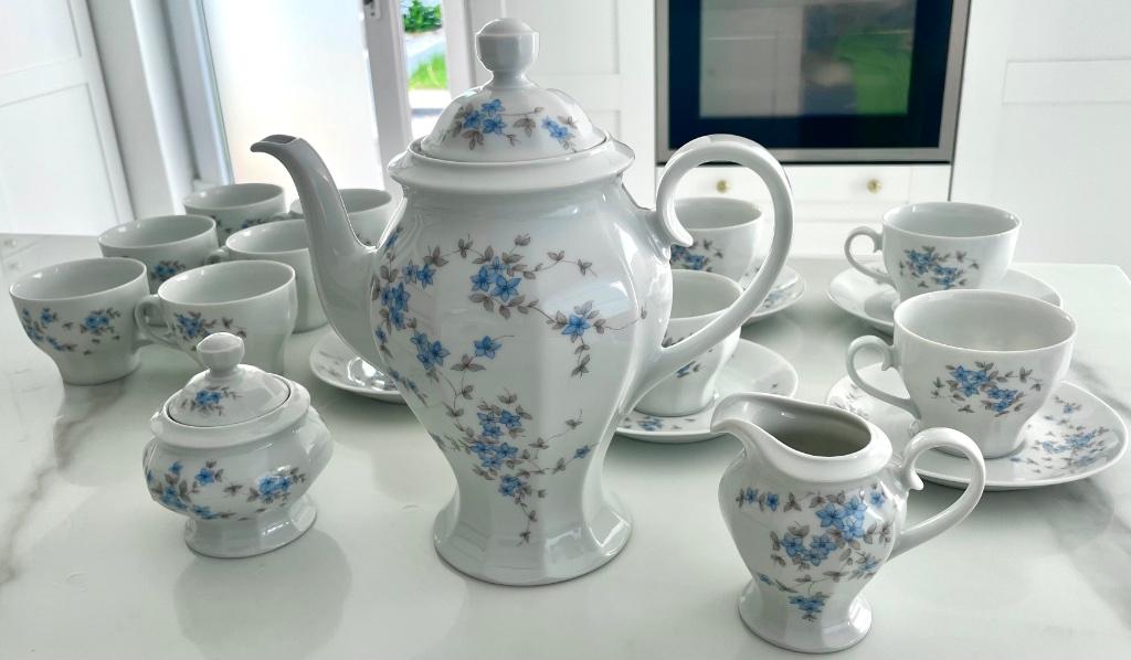 Service à café/thé vintage 21 pièces Bavaria Mitterteich, Enlèvement ou Envoi