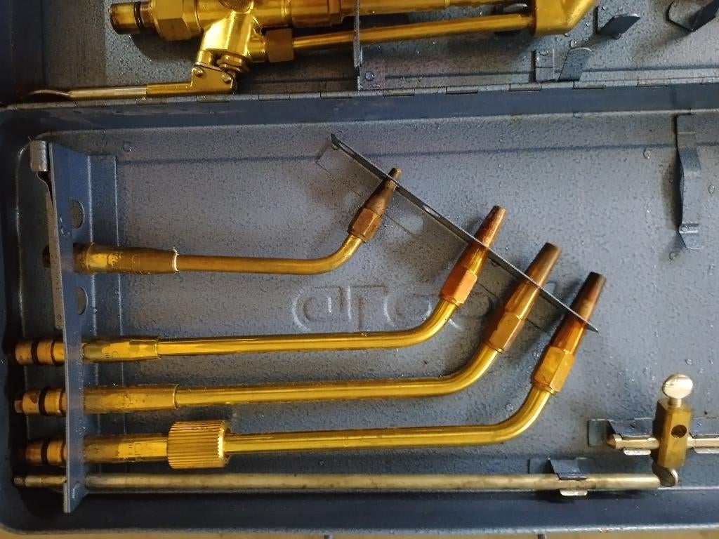autogeen las- en snijbranderset Gloor, Doe-het-zelf en Bouw, Ophalen of Verzenden, Zo goed als nieuw
