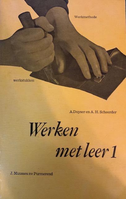 Werken met leer 1, Ophalen of Verzenden