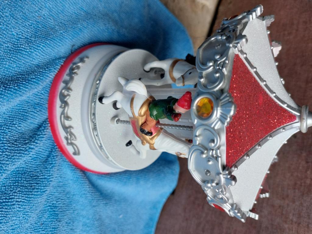 Kerst carrousel, Ophalen of Verzenden, Zo goed als nieuw