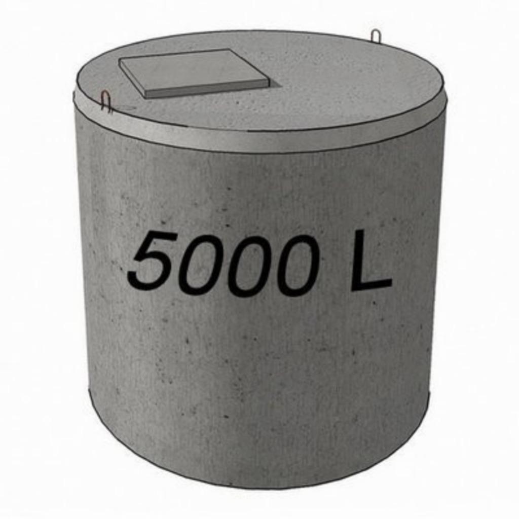 regenput 5000 liter, Tuin en Terras, 150 liter of meer, Ophalen, Nieuw, Overige materialen