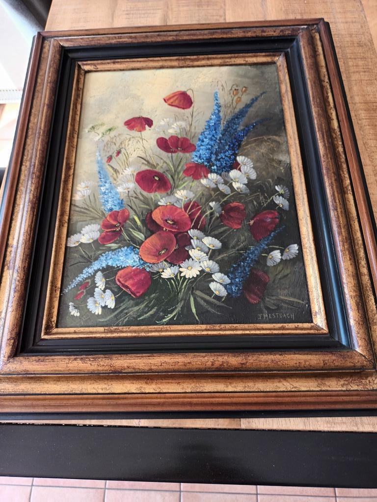 Schilderij J.Mestdagh, Ophalen