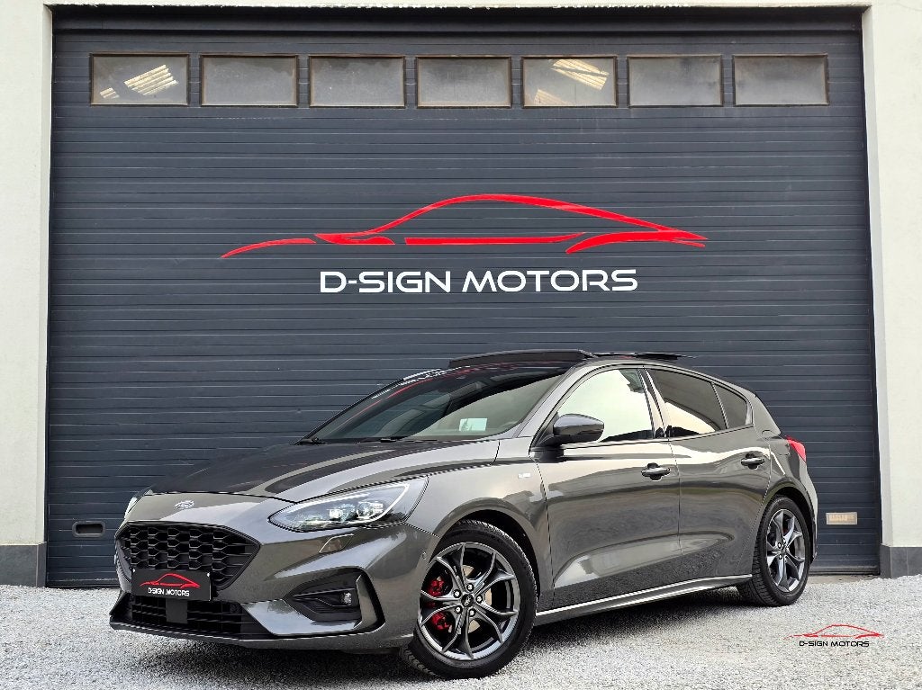 FORD FOCUS 1.5 ECOBOOST (150ch) AUT. ST LINE 2019 100.702km, Argent ou Gris, Achat, Entreprise, Garantie prolongée
