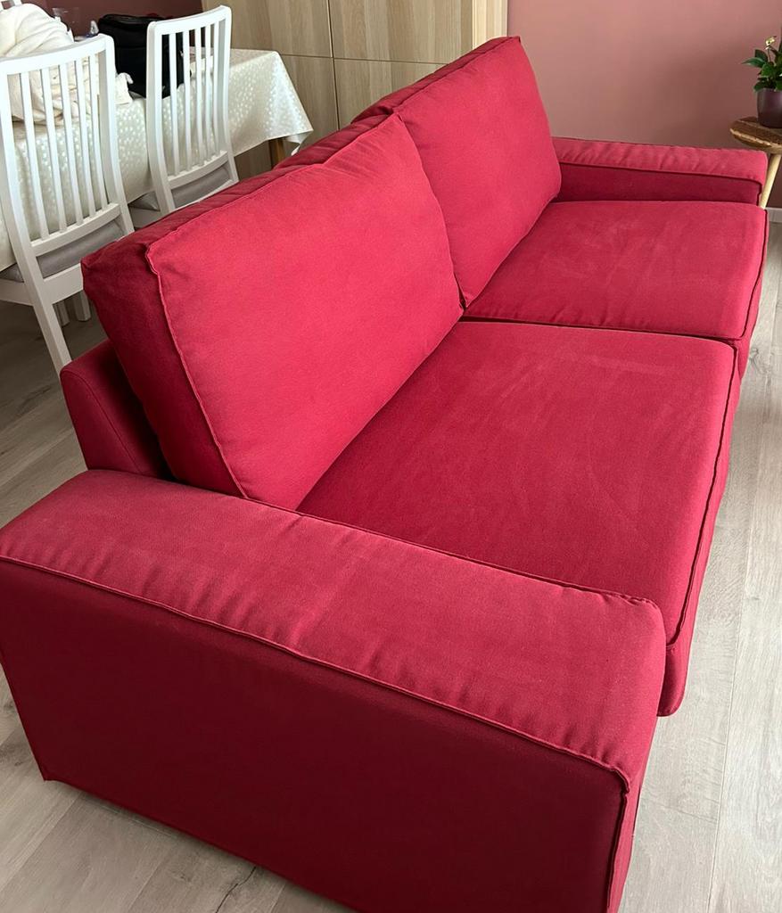 3 zit zetel te koop, 200 à 250 cm, Enlèvement, Utilisé, Trois personnes