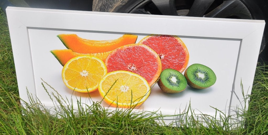 cadre panneau decoratif de cuisine decor fruit, Maison & Meubles, Accessoires pour la Maison | Décorations murale, Enlèvement ou Envoi
