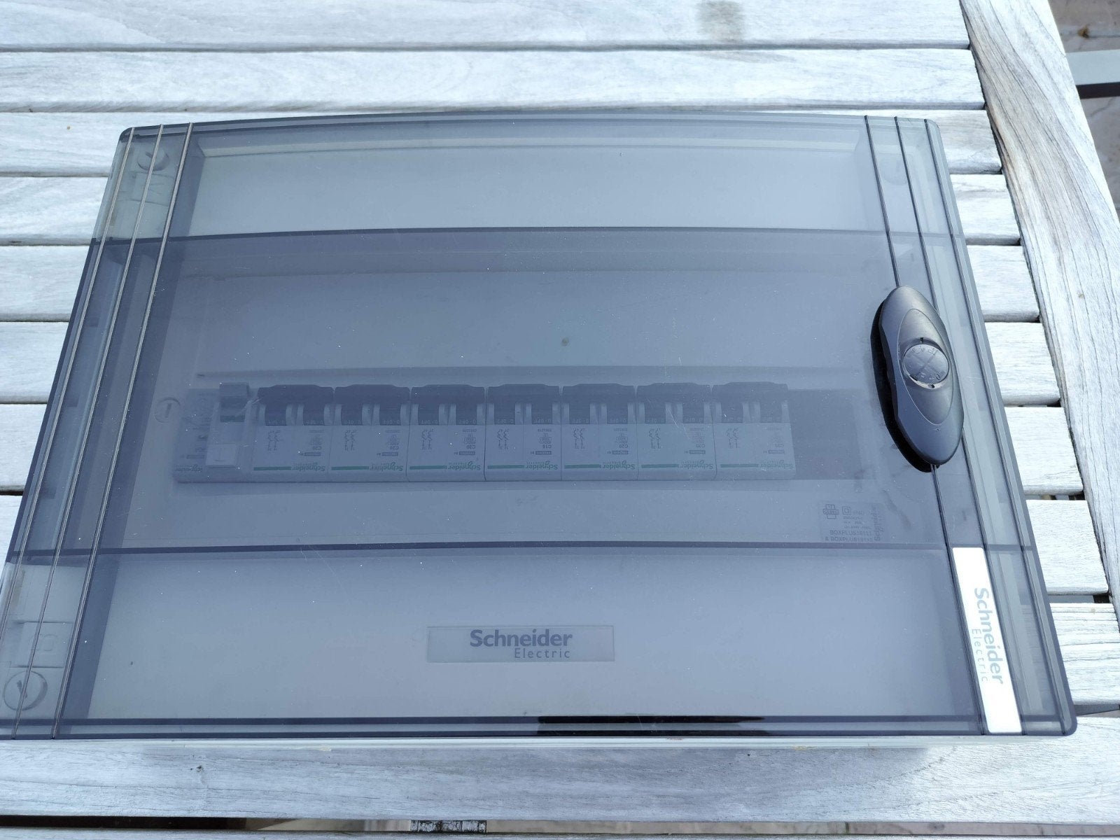schakelkast zekeringskast groepenkast verdeelkast, Doe-het-zelf en Bouw, Ophalen, Zo goed als nieuw, Groepenkast