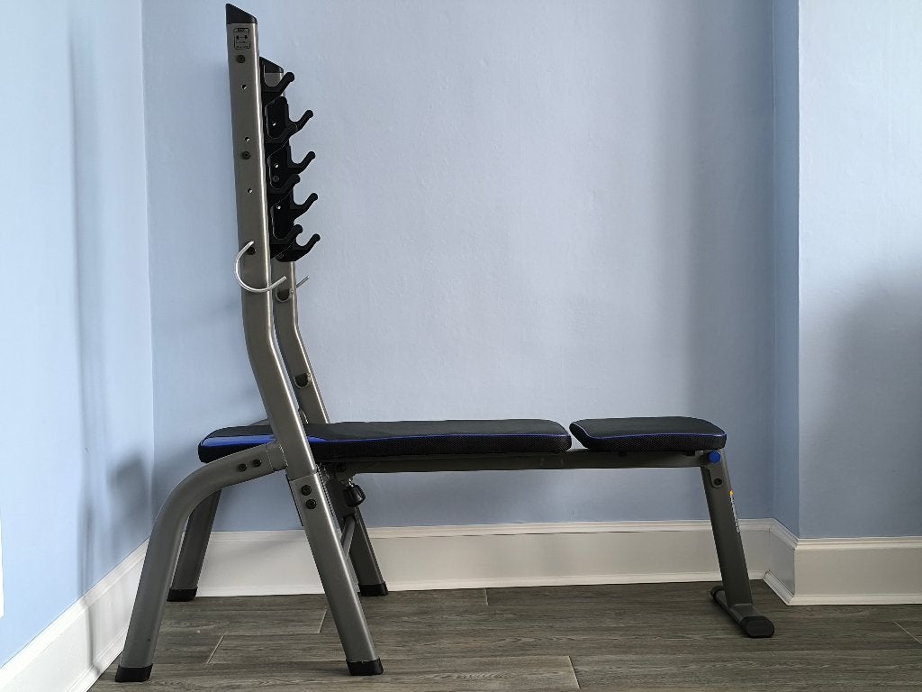 Domyos Bench 100 Banc de fitness. En bon état, Sports & Fitness, Équipement de fitness, Utilisé, Banc d'exercice, Bras, Jambes
