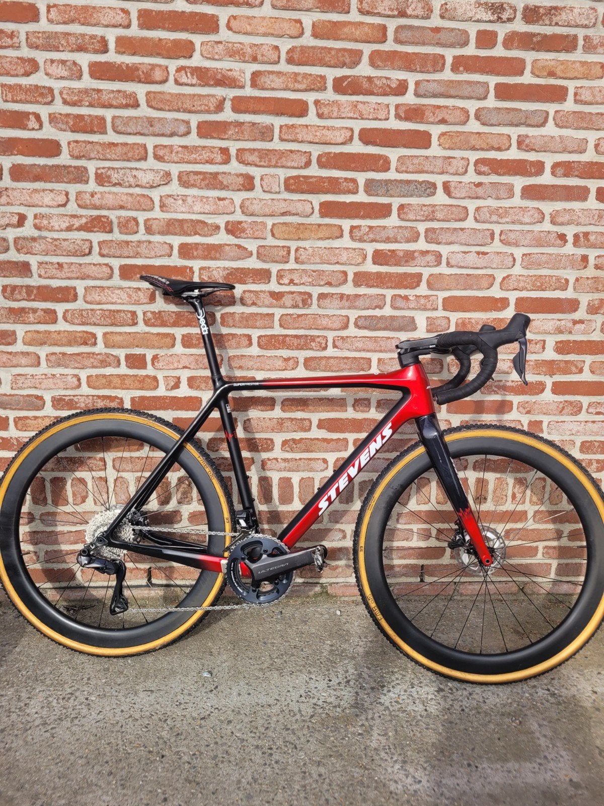 Stevens super prestige maat 54, Ophalen, Carbon