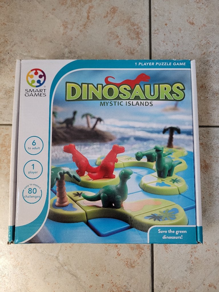 Smart games dinosaurus mystic island, Ophalen, Gebruikt, Puzzelen