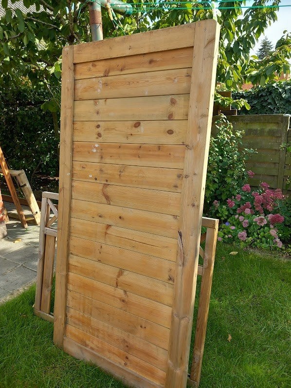 Geïmpregneerde tuindeur, Tuin en Terras, Ophalen, Nieuw