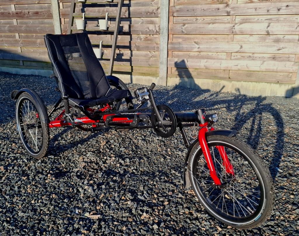 BASE KETTWIESEL Ligfiets, Ophalen
