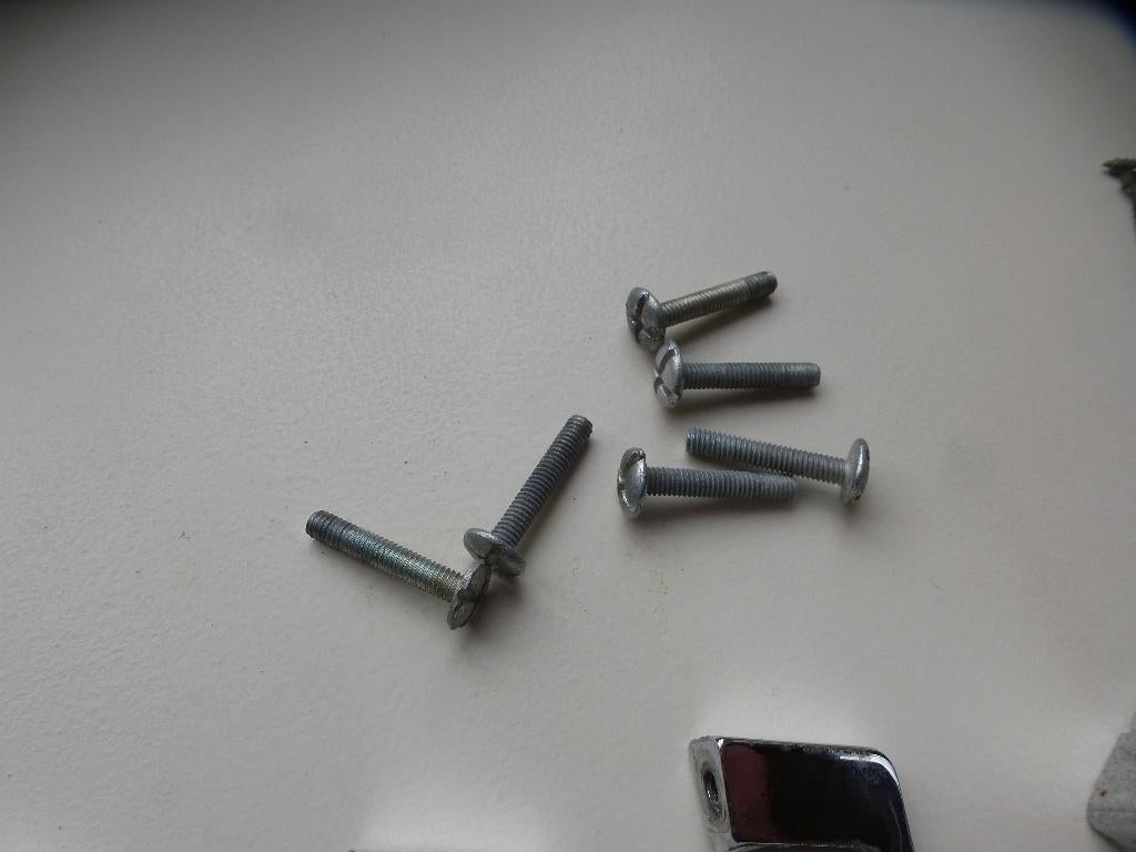vintage metalen deurgrepen / ladegrepen, Antiek en Kunst, Ophalen of Verzenden