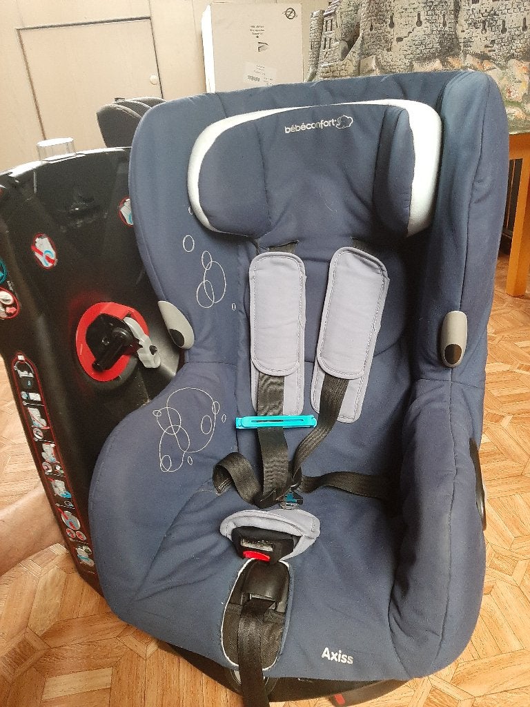 autostoel verdraaibaar bebeconfort axix blauw minder. prijs, Ophalen, Verstelbare rugleuning, 9 t/m 18 kg, Gebruikt