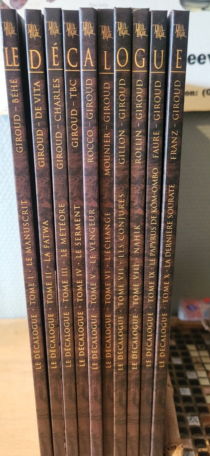 Le Decalogue, Livres, Giroud, Enlèvement ou Envoi, Série complète ou Série, Comme neuf