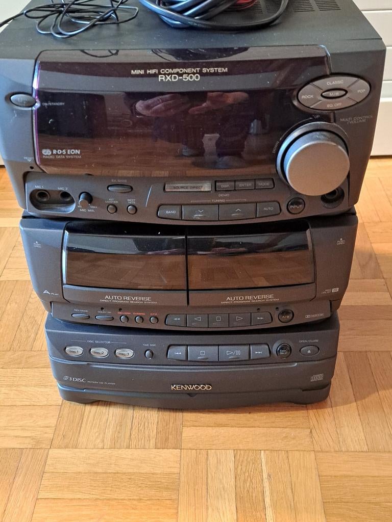 Stereoketen Kenwood zwart, Ophalen