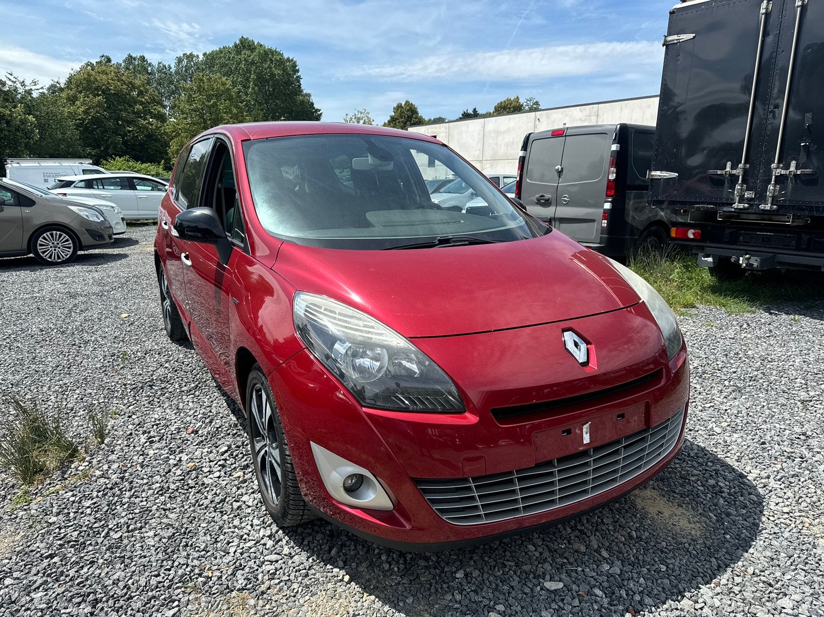 RENAULT SCENIC, Rouge, Euro 5, Achat, Entreprise