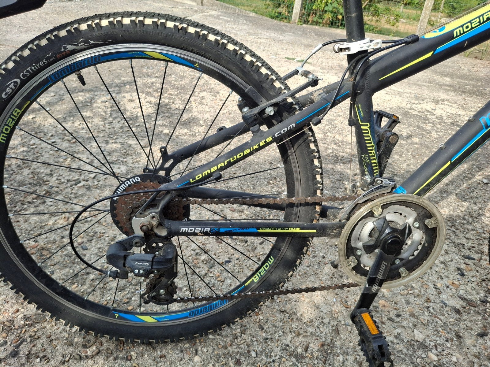 MTB Lombardo 26inch 21 versnellingen shimano, Frein sur jante, Comme neuf, Enlèvement, 61 à 65 cm