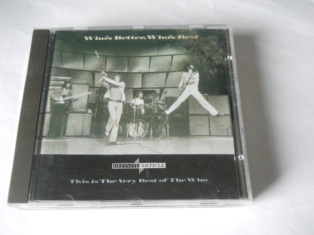 CD - THE WHO - WHO S BETTER WHO S BEST, Rock, Enlèvement ou Envoi, Premier pressage, Comme neuf