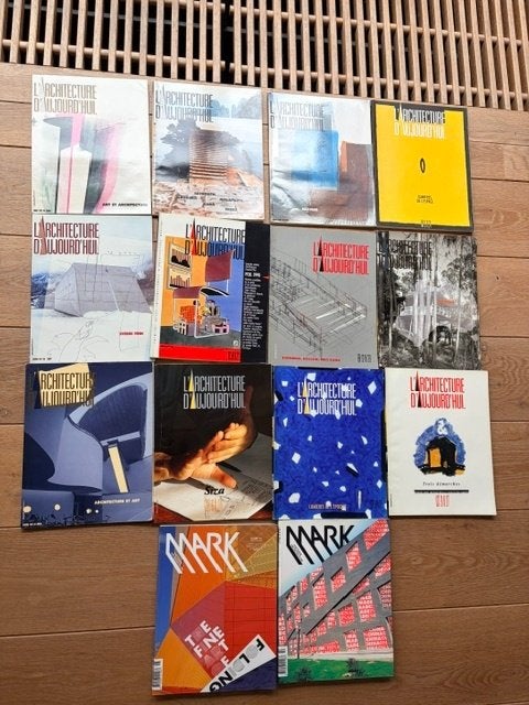 Architectuurtijdschriften uit de jaren 90, Ophalen of Verzenden, Gelezen, Architectuur algemeen