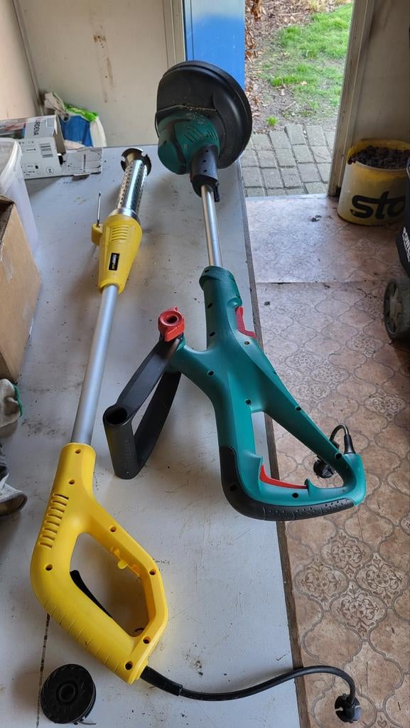 Grastrimmer Bosch + onkruidbrander Power plus, Ophalen, Zo goed als nieuw, Elektrisch, BOSCH