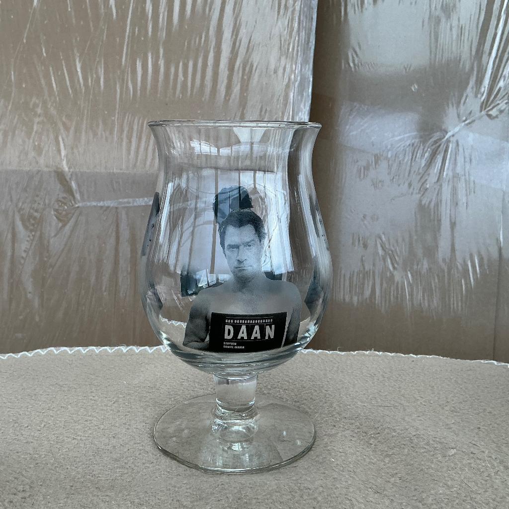 Duvel glas Daan Stuyven, Verzamelen, Ophalen of Verzenden, Nieuw, Glas of Glazen, Duvel