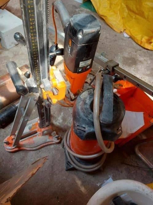 Spit sd 160 incl spit trix 160 statief + boren en watervat, Ophalen, 600 watt of meer, Zo goed als nieuw, Variabele snelheid