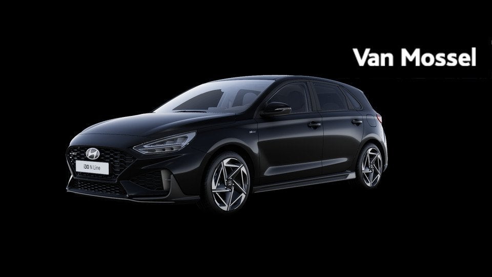Hyundai i30 5D 1.5 T-GDi 103kW Sky N-Line Sensation DCT, Autos, Achat, 1282 kg, Entreprise, Noir