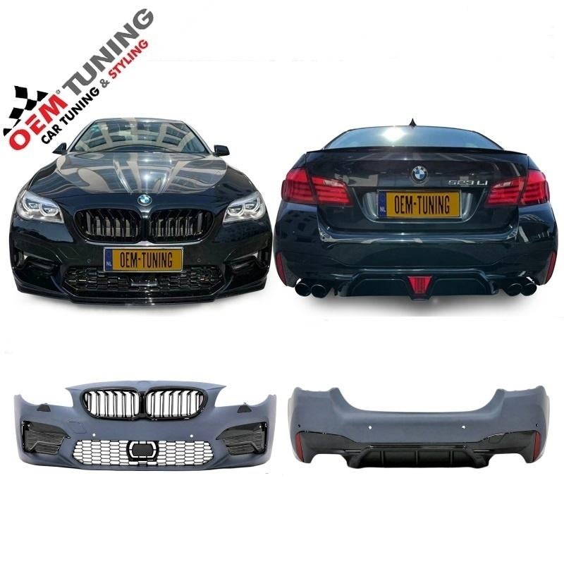 F10 Bodykit geschikt voor 5 serie 2010‑2017 G30 M5 Look, Nieuw, Ophalen of Verzenden, Bumper, Achter