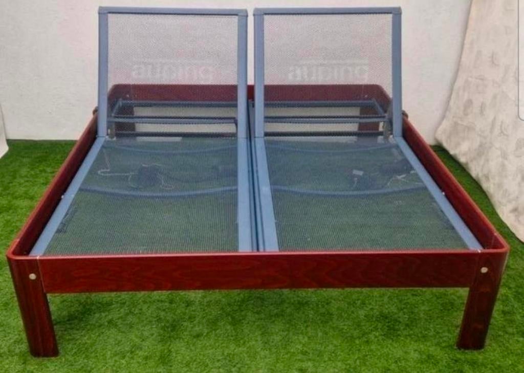 Auping Auronde Elektrisch Bed 160x200cm 48cm Hoog, Huis en Inrichting, Slaapkamer | Bedden, Ophalen of Verzenden, Verstelbaar