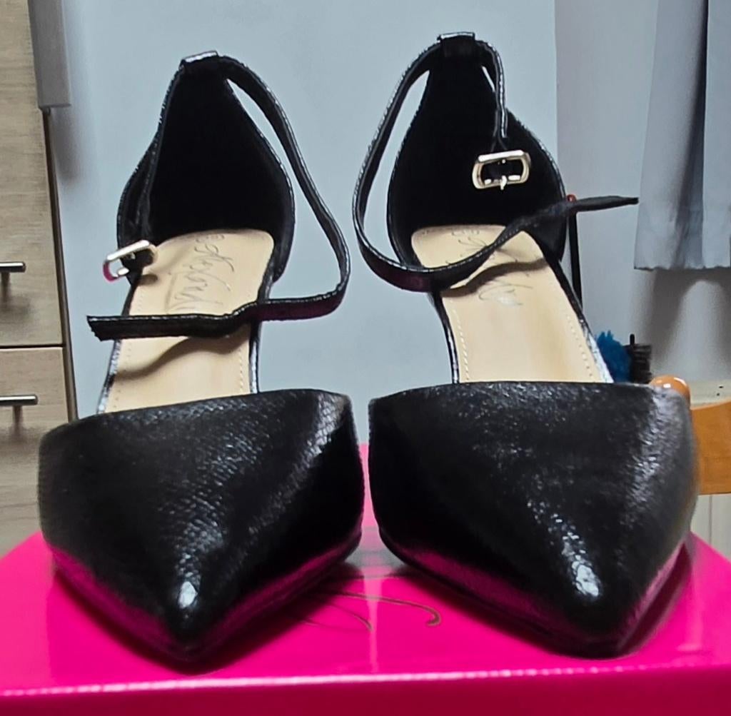 Alexandra damesschoenen, Ophalen, Pumps, Zwart, Nieuw
