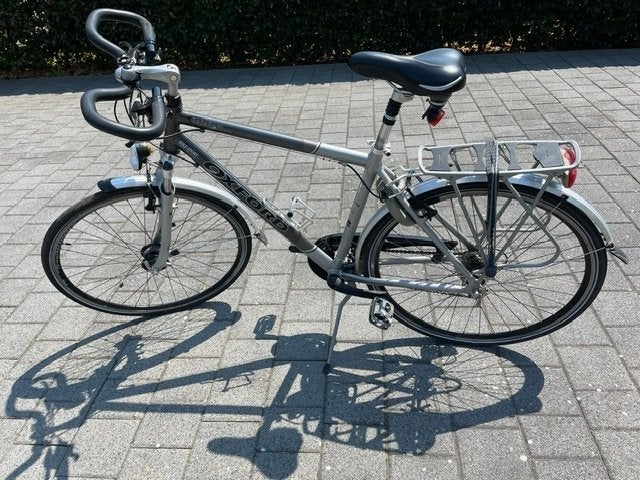 fiets heren Oxford rainbow tracking, Gebruikt, Velgrem, Versnellingen, 53 tot 57 cm