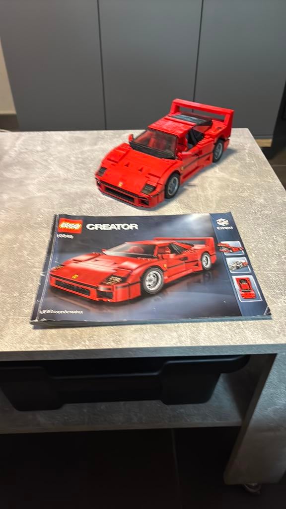 LEGO CREATOR 10248 Ferrari F40, Kinderen en Baby's, Speelgoed | Duplo en Lego, Zo goed als nieuw, Lego, Ophalen