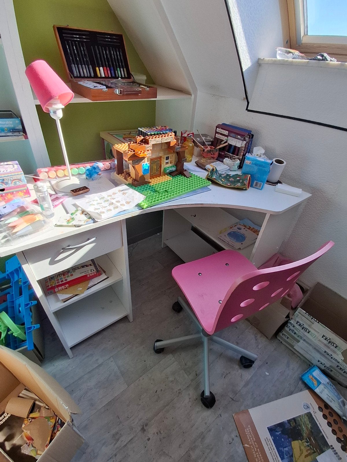 bureau wit, Huis en Inrichting, Ophalen, Wit, Hoekbureau
