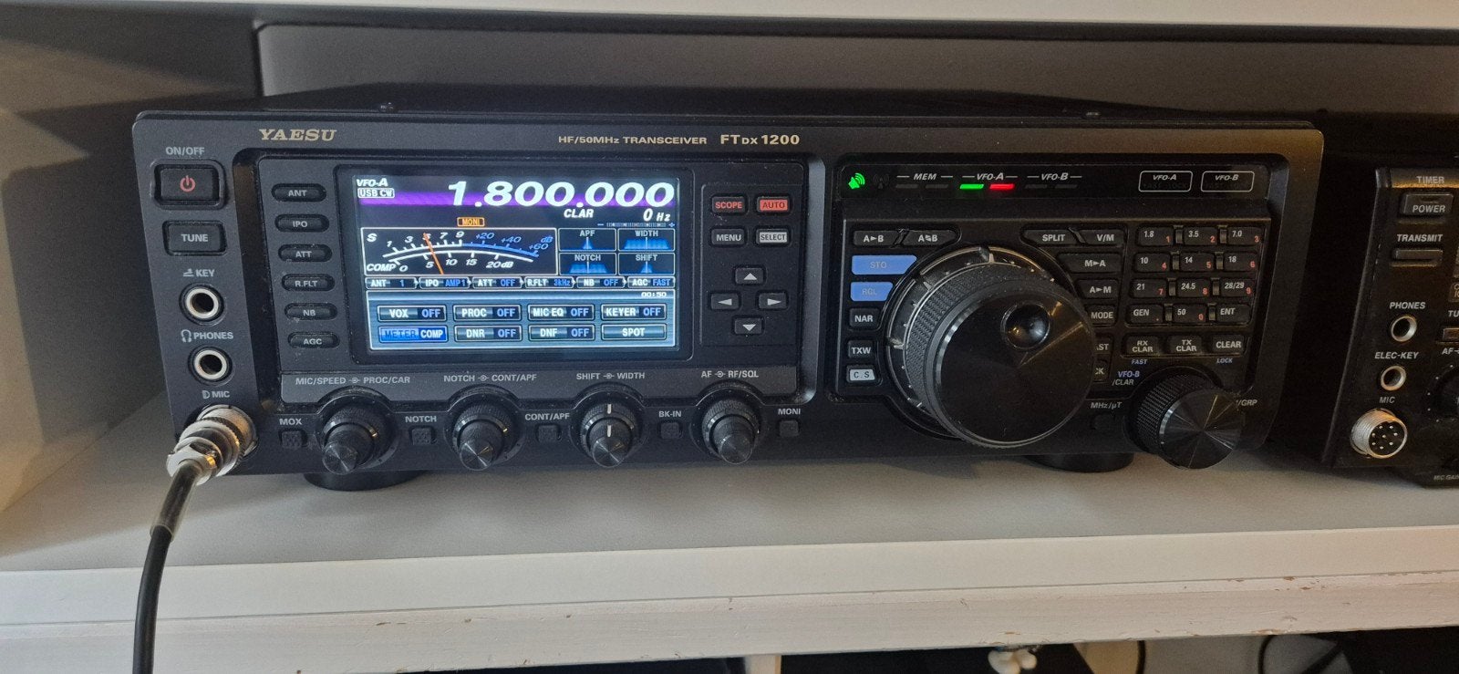 yaesu ftdx 1200, Enlèvement