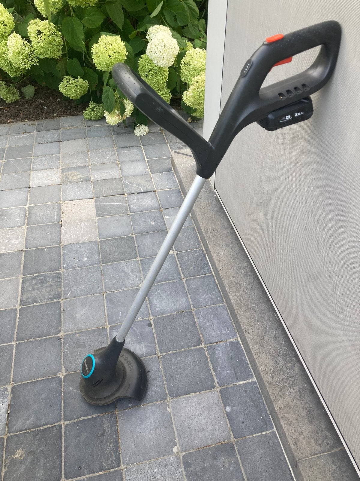 Gardena geastrimmer, Ophalen, Gebruikt, Accu