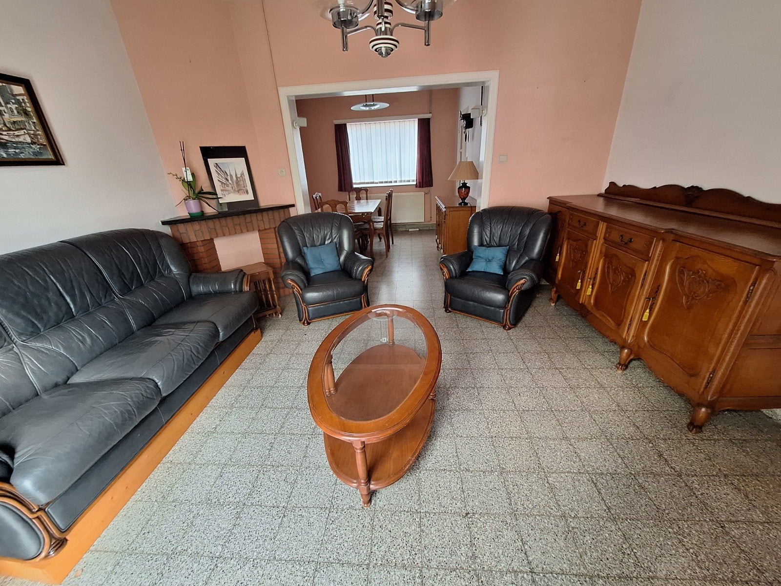 salon en eetplaats, Huis en Inrichting, Ophalen, Zo goed als nieuw, Hout, Klassiek